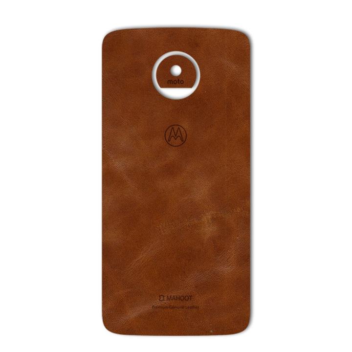 برچسب تزئینی ماهوت مدل Buffalo Leather مناسب برای گوشی Motorola Moto Z MAHOOT Buffalo Leather Special Sticker for Motorola Moto Z
